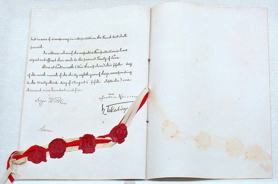 Japan Russia Treaty of Peace 5 September 1905