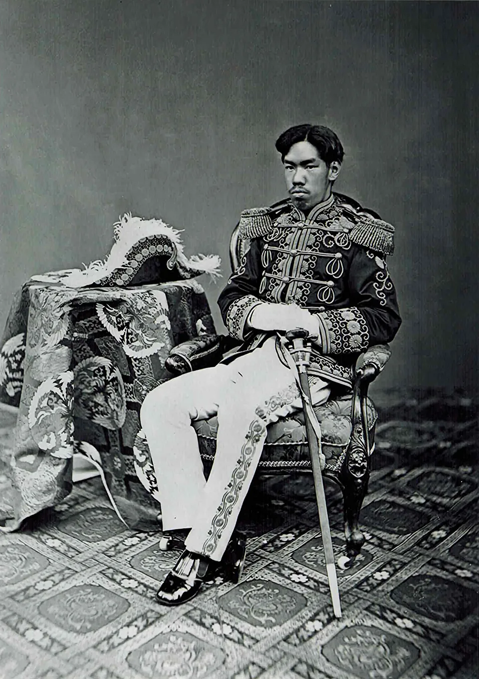 Emperor Meiji in 1873