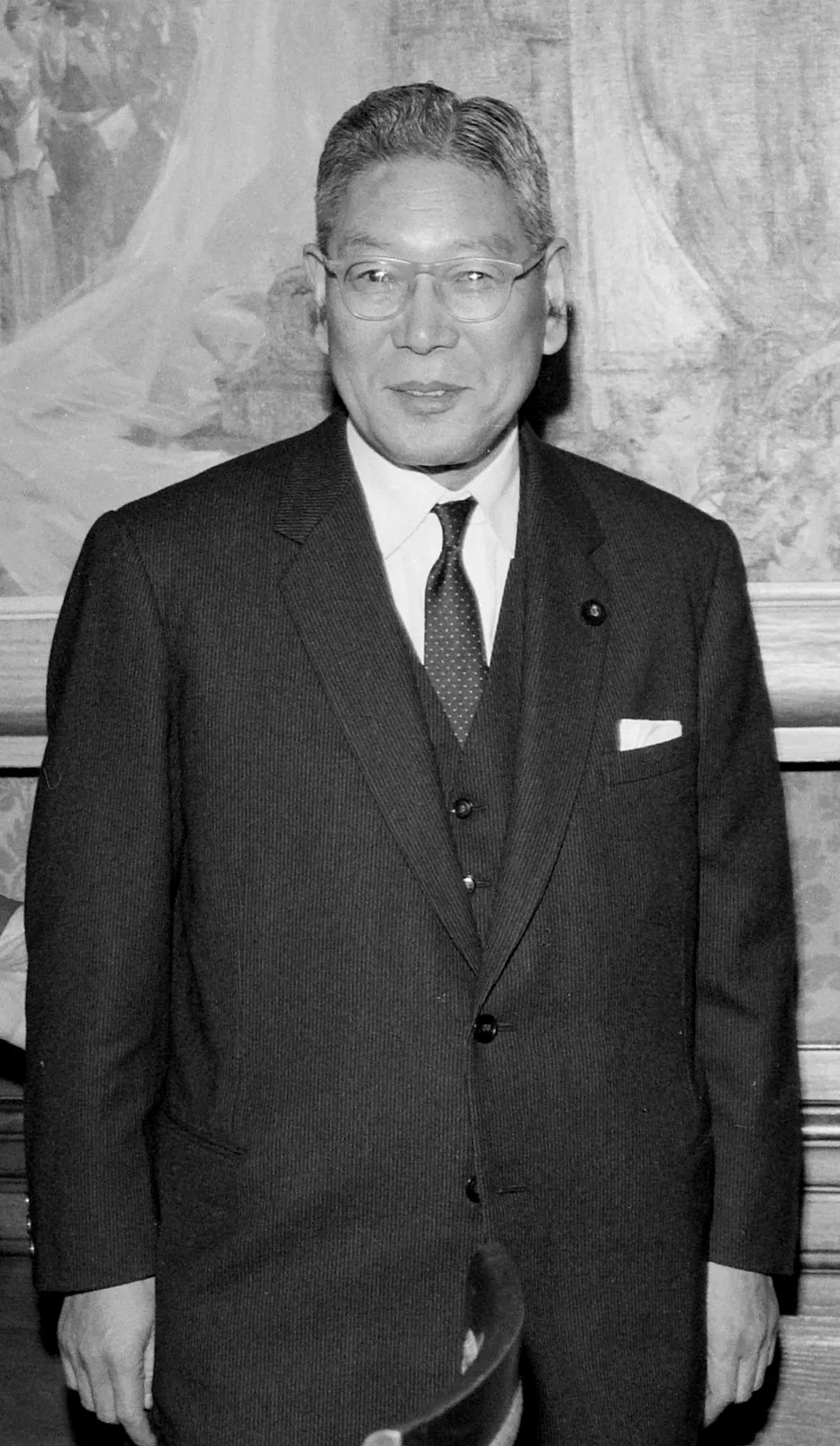 国民所得倍増計画を策定した池田勇人首相(1962)