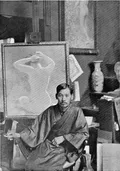 岡田 三郎助の肖像